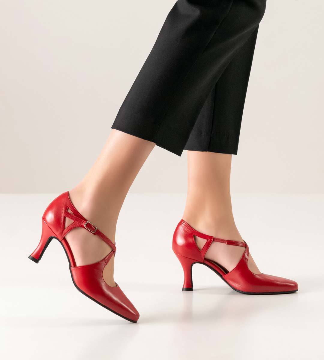 Ines Werner Kern Tango Damentanzschuh in rot