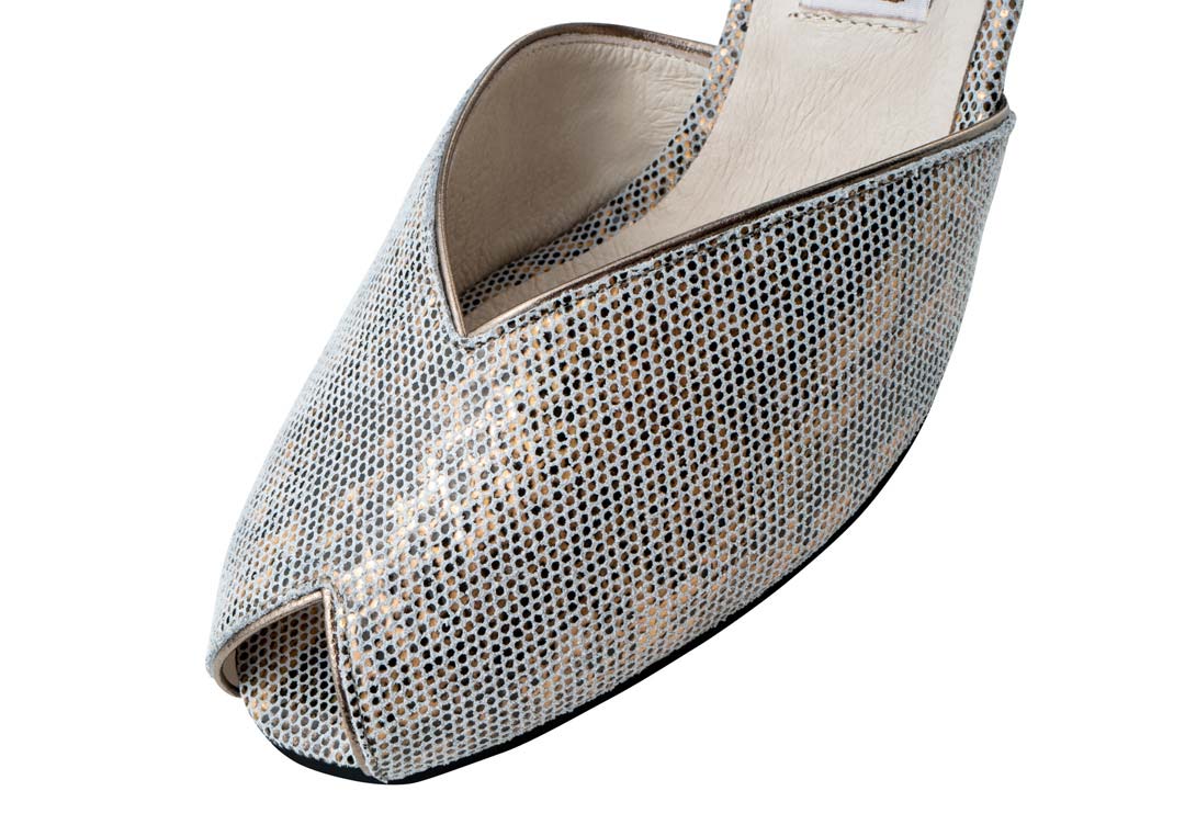 Asta Peeptoe in Detailansicht von Werner Kern Damentanzschuh