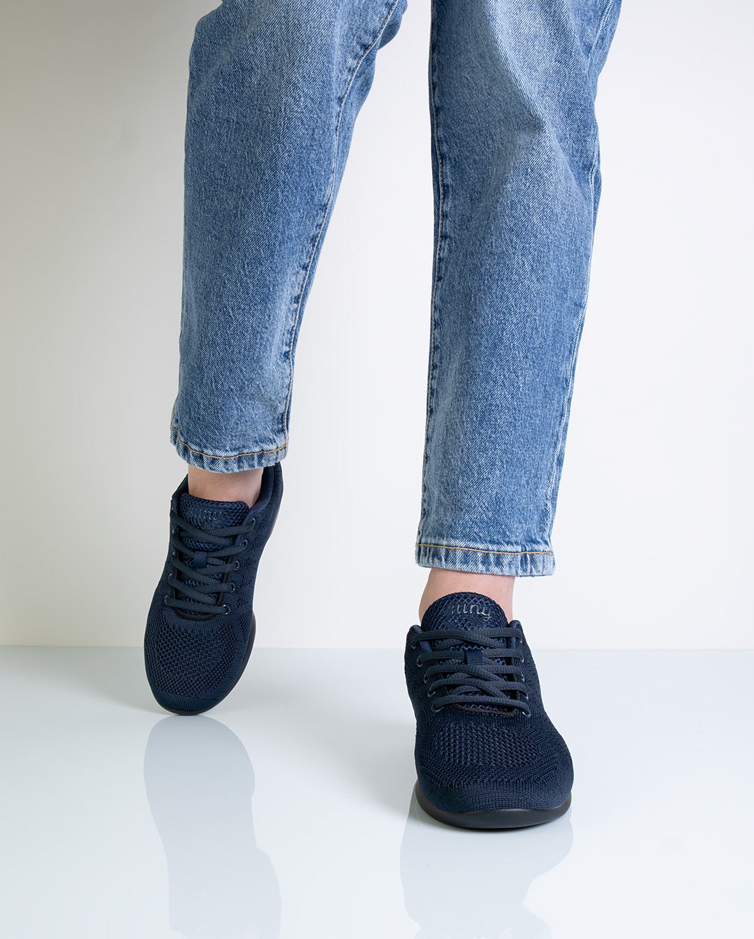 Dunkelblauer Damentanz Sneaker für Linedance,Kizoma und Bachata von Suny
