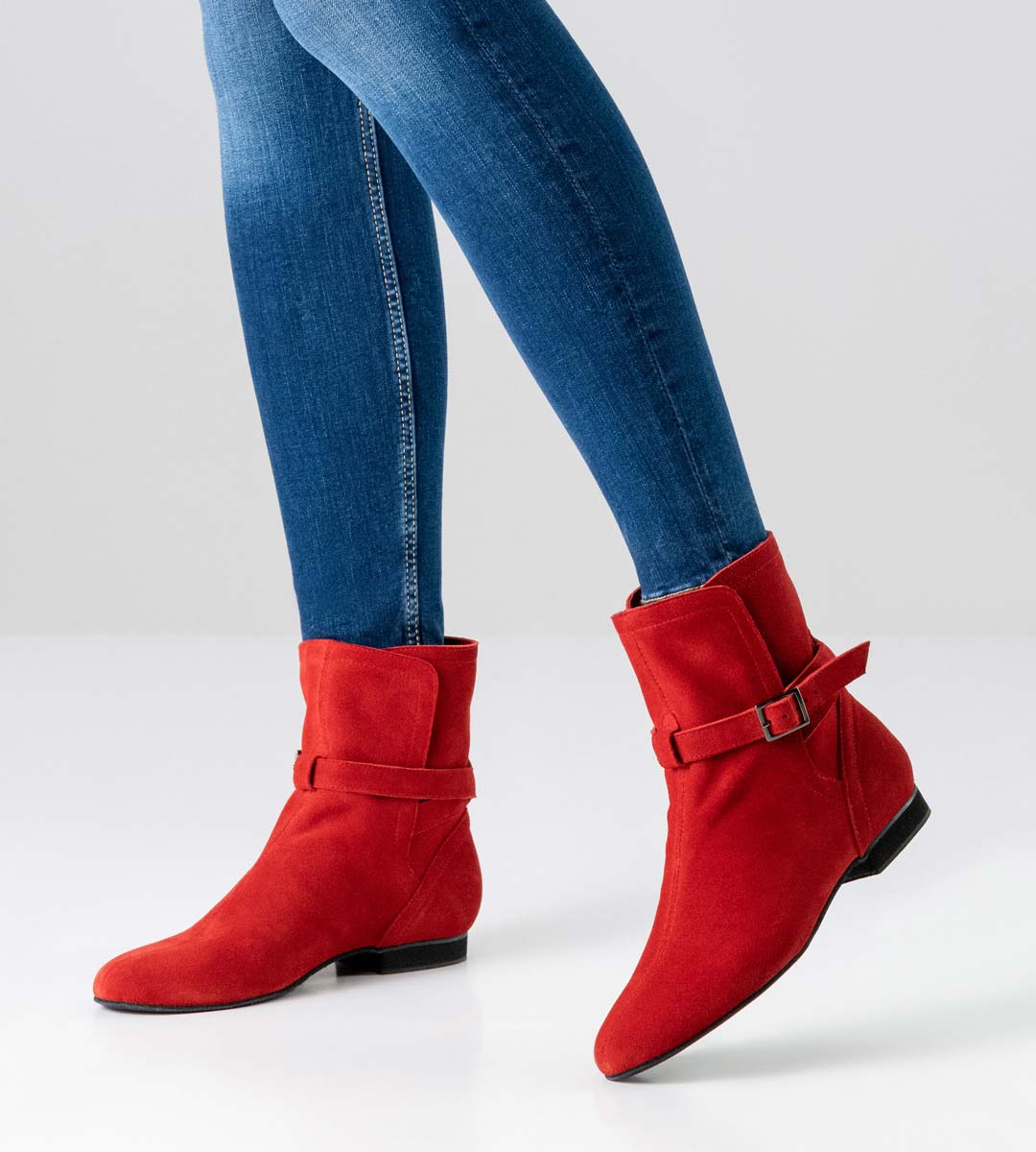 Harper Roter Linedance Tanzstiefel von Werner Kern mit 1,5 cm Absatz