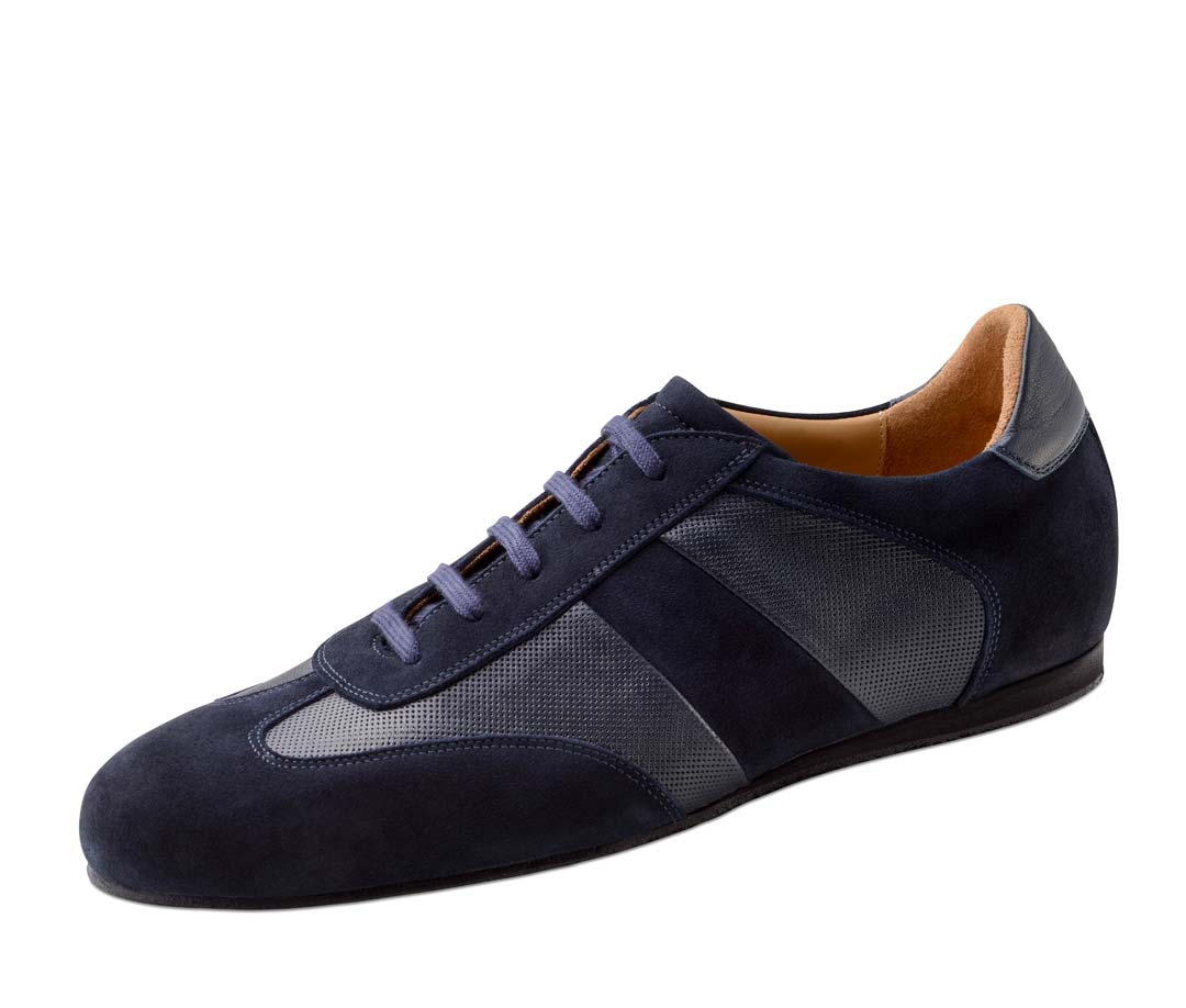 Bari Herrentanzschuh für lose Einlagen von Werner Kern in blau