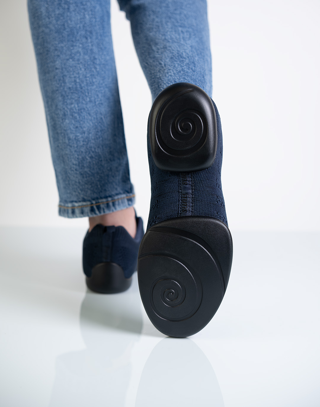 Leichte, geteilte PU-Sohle von Tanzsneaker Suny für Damen