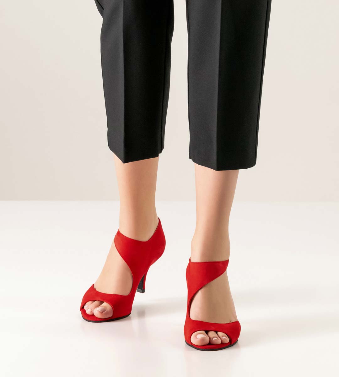 Linea roter Tango Damentanzschuh von Nueva Epoca