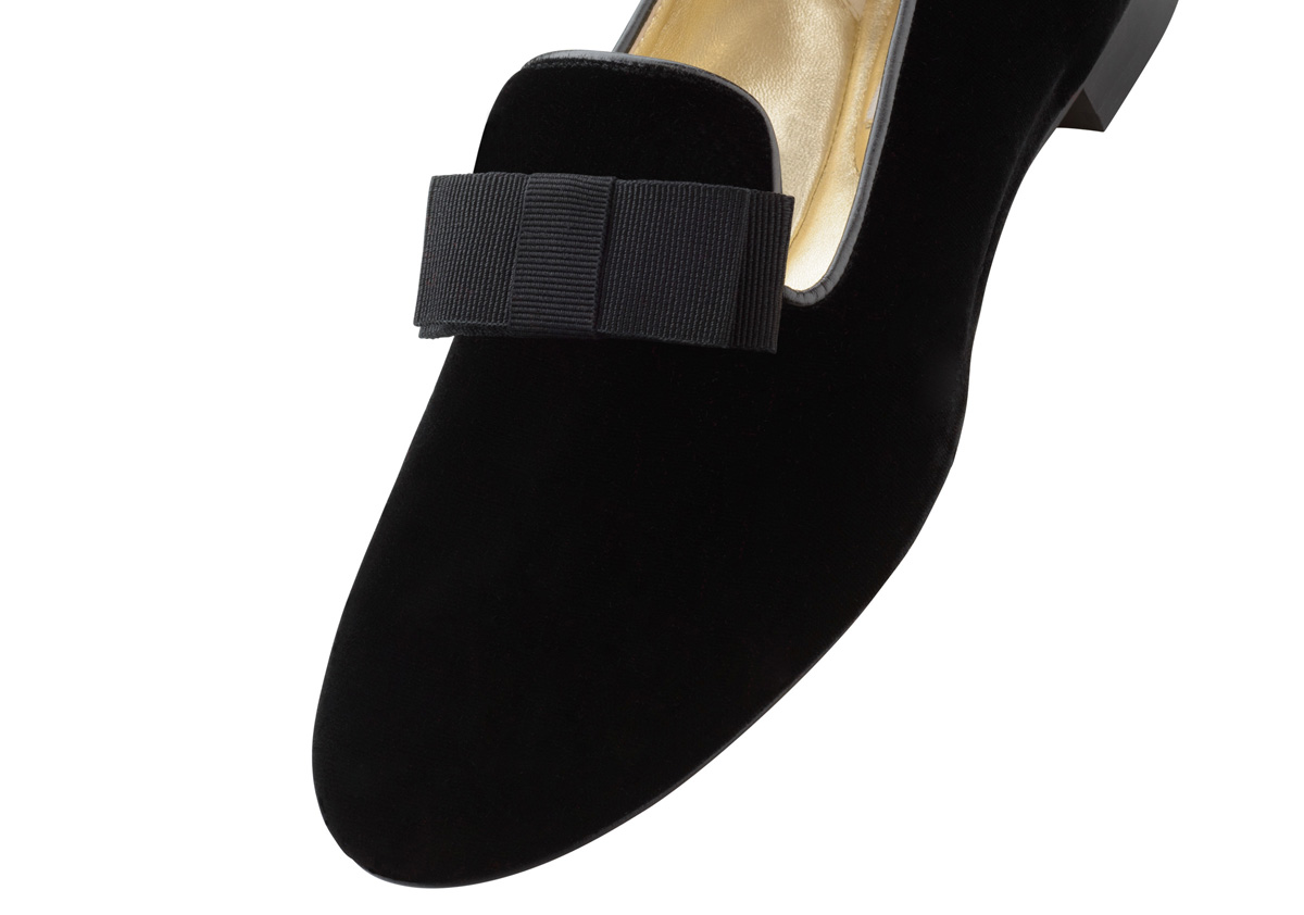 Loafer Lee - Werner Kern Ballerinas Schwarzer Loafer aus Samt von Werner Kern