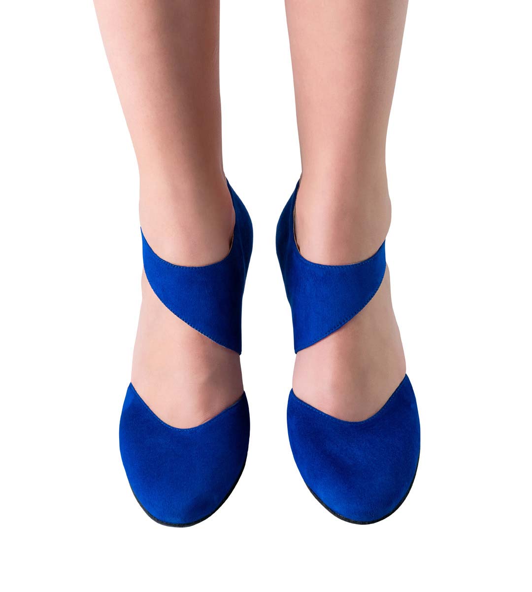 Reyna Detailansicht von vorne vom geschlossenen Nueva Epoca Damentanzschuh