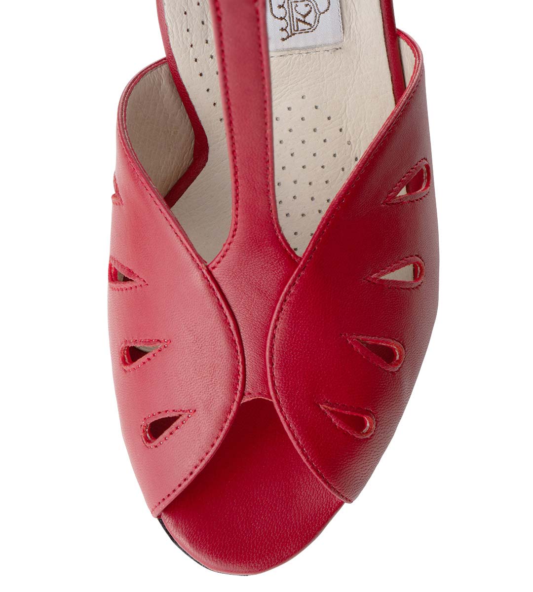 Lindsay Detailanischt vom Werner Kern Damentanzschuh von vorne