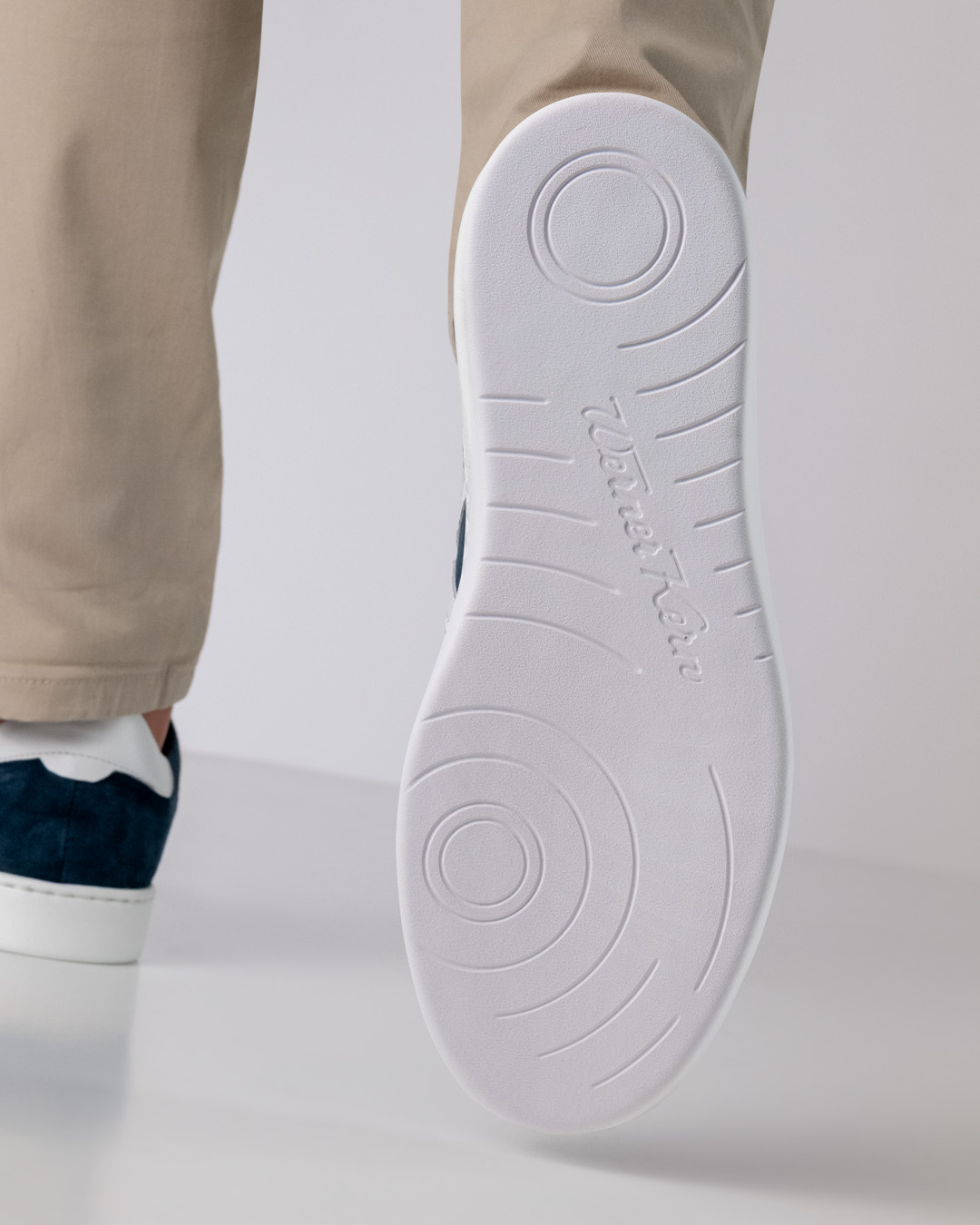 Werner Kern Tanzsneakersohle in weiß für drinnen und draußen