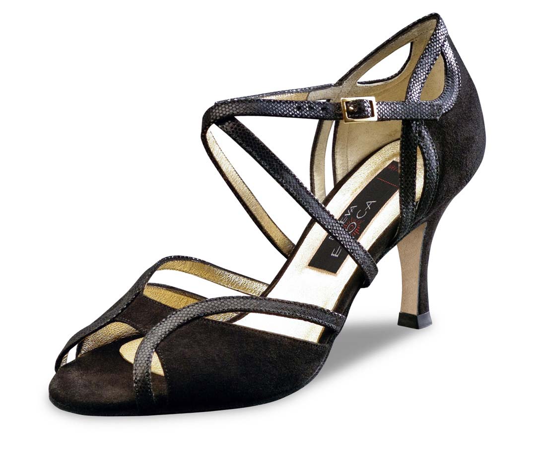 Shakira Nueva Epoca Damentanzschuh mit einer Absatzhöhe von 8 cm und mit Ledersohle