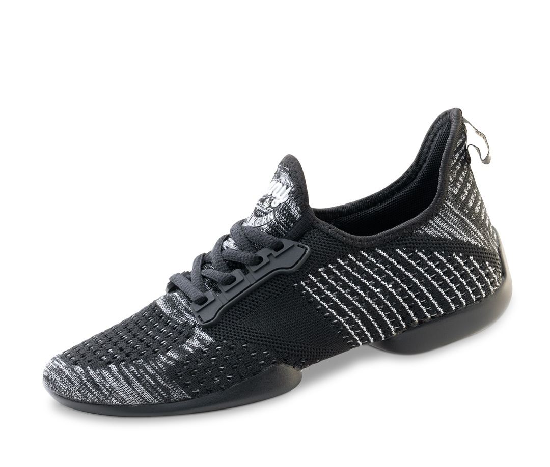 Herrentanz-Sneaker in schwarz-grau-weiss fürs Training von Suny