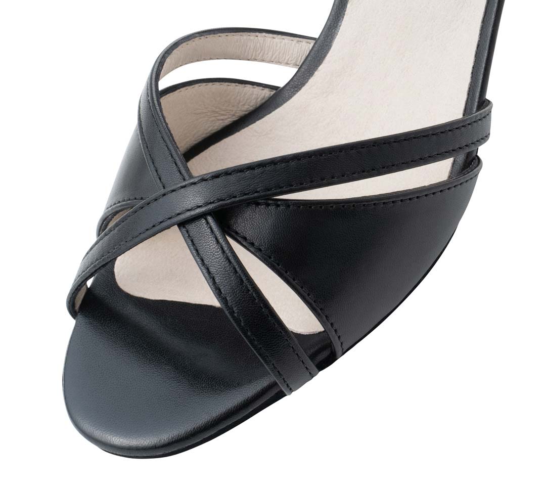 July Werner Kern Damentanzschuh Detailansicht des Vorderfusses