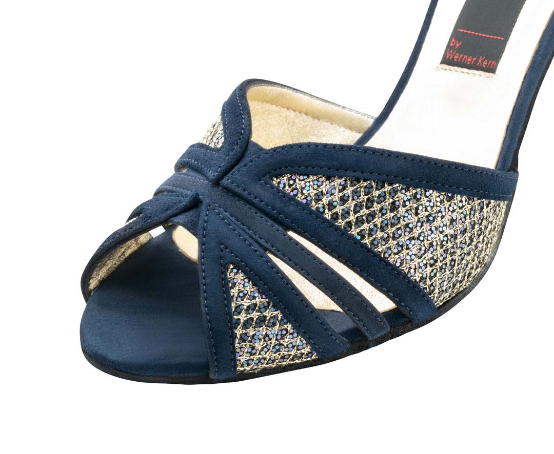 Donna Detailansicht des vorderen Bereichs von Nueva Epoca Damentanzschuh