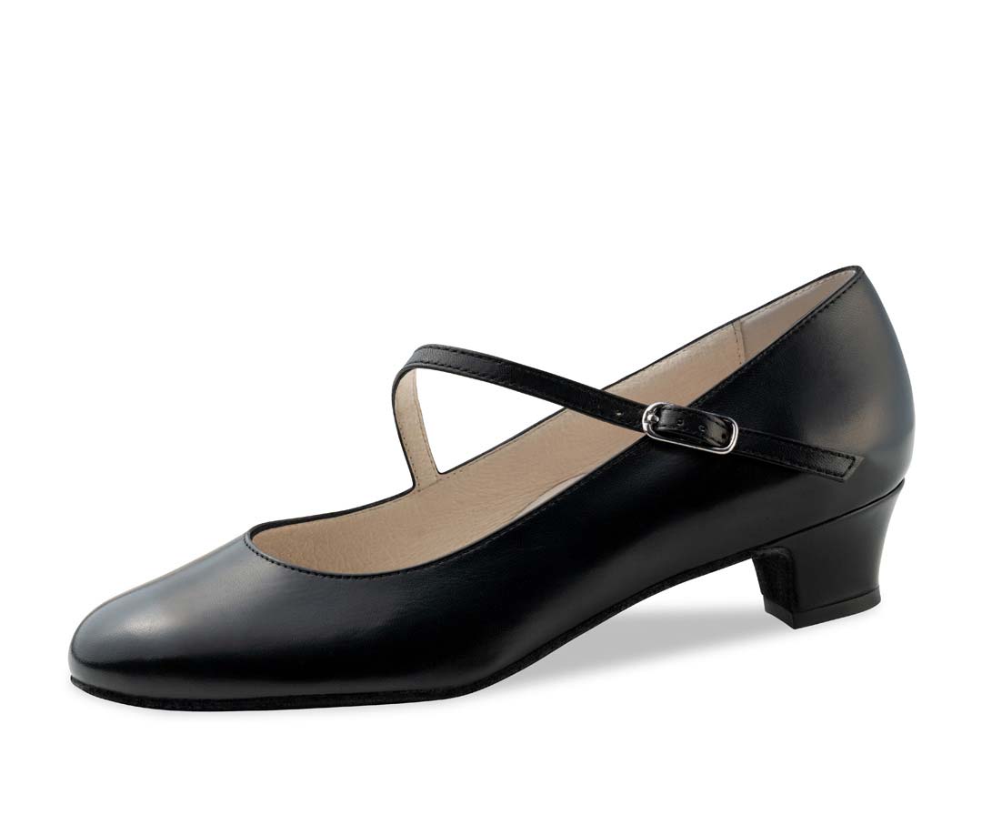 Cindy flacher Tanzschuh von Werner Kern mit Ristriemchen