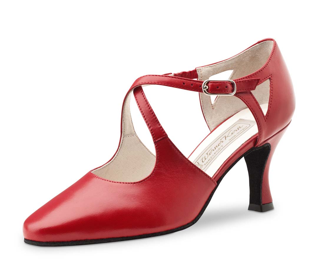 Ines Werner Kern Tango Damentanzschuh in rot
