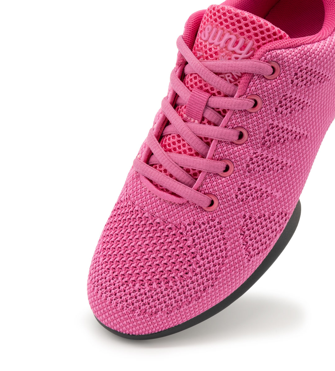 Damen Tansneaker 165 in Fuchsia von Suny by Anna Kern, Artikelnummer 165, aus hochwertigem Knitting Material, ideal für Tanz.