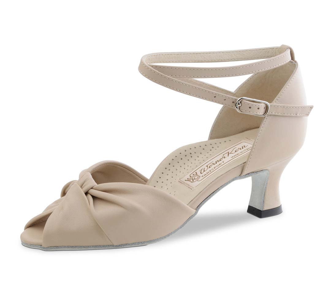 Ruth bequemer Werner Kern Damentanzschuh in beige