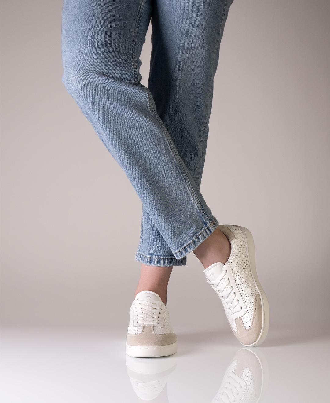 Weißer urban chic Tanzsneaker für Damen