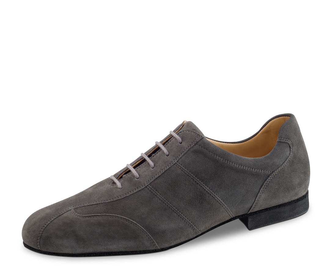 Cuneo Herrentanzschuh Sneaker von Werner Kern in grauem Velours