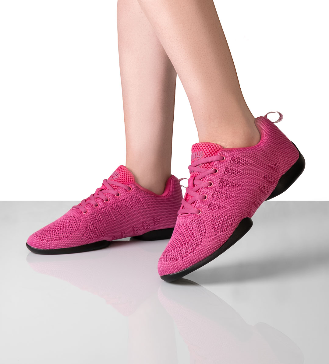 Suny by Anna Kern Tansneaker 165 für Damen, Fuchsia, Split Sole, perfekt für Innen- und Außentanz.