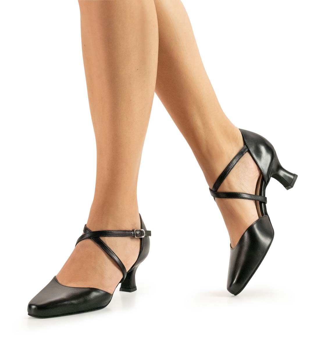 Patty klassischer Werner Kern Damentanzschuh in Nappa schwarz