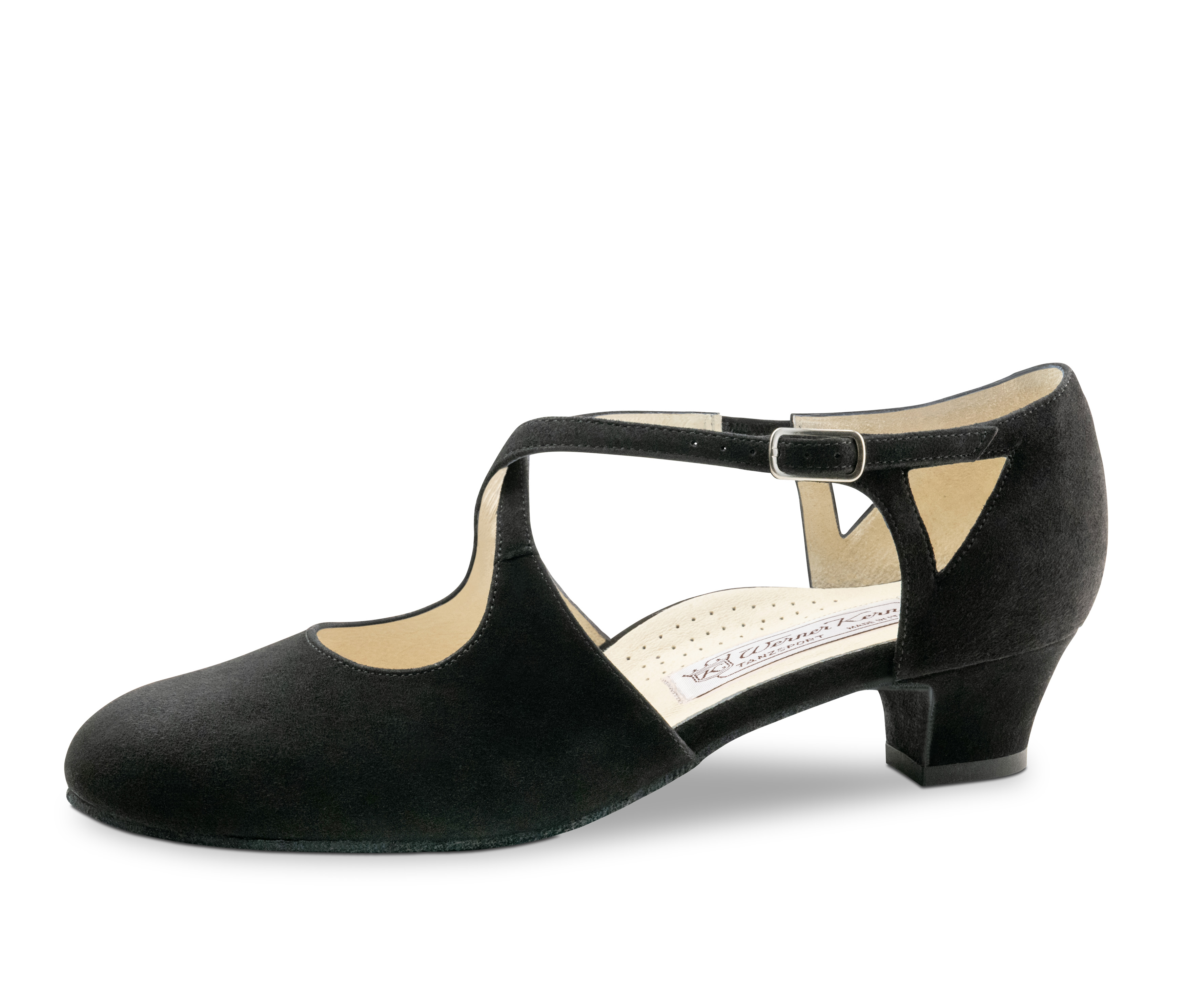 Gala Geschlossener Damentanzschuh von Werner Kern in schwarz mit 3,4 cm Absatzhöhe
