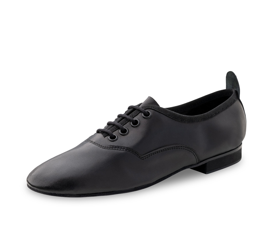 Fenja Klassischer Damen Tanzschuh - Werner Kern Fenja aus schwarzem Nappaleder mit handschuhweichem Material, Flexibilität und schockabsorbierendem Micro Absatz