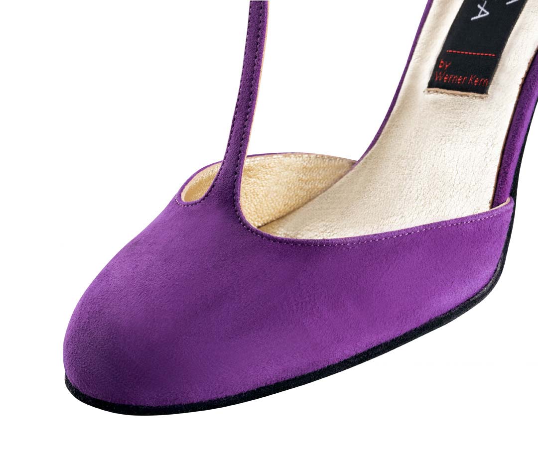 Corazon Detailansicht von Nueva Epoca Damentanzschuh mit T-Steg